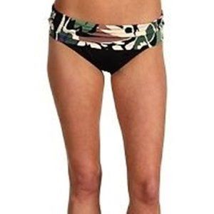 KENNETH COLE Plum MONARCH Hipster SASH BIKINI Swim BOTTOM Mid-Rise 10